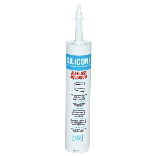 Aqueon Silicone Clear Aquarium Sealant, 10-oz