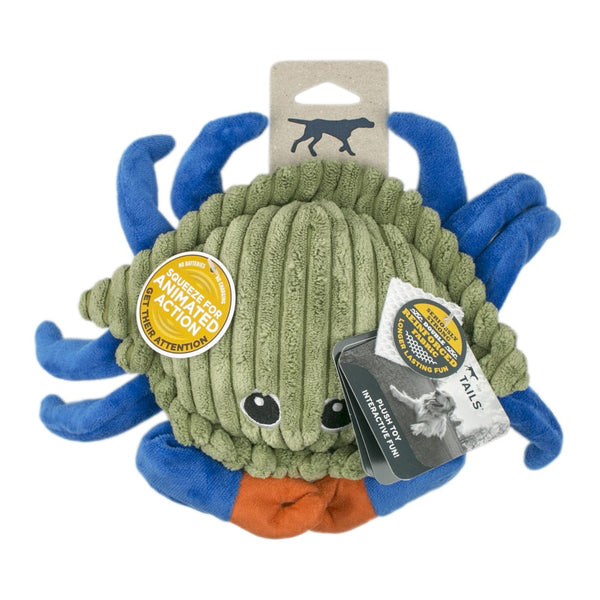 Tall Tails Animated Crab Dog Toy