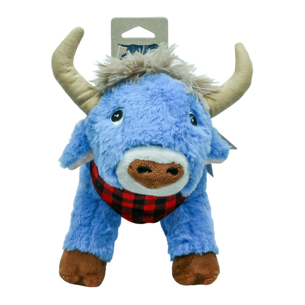 Tall Tails Crunch Blue Ox Toy Dog Toy