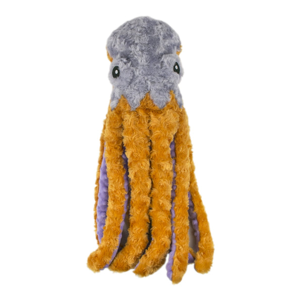 Tall Tails Octopus with Squeaker Dog Toy