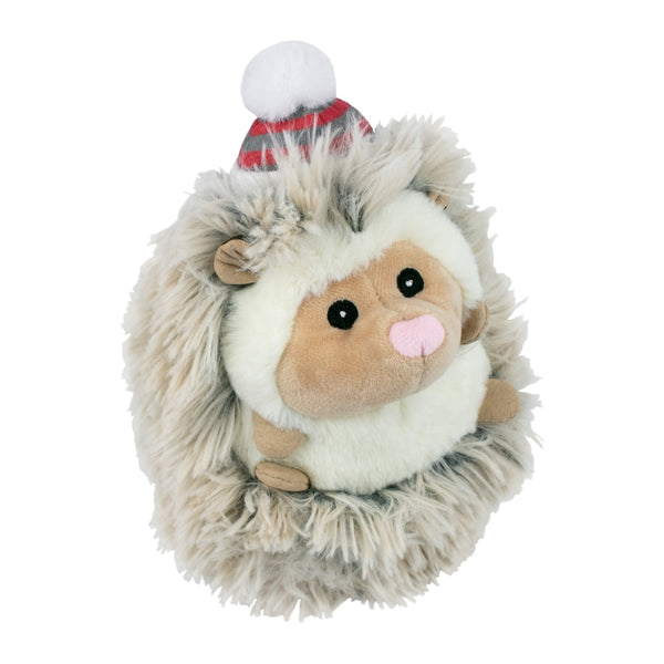Tall Tails Fluffy Hedgehog Plush Dog Toy