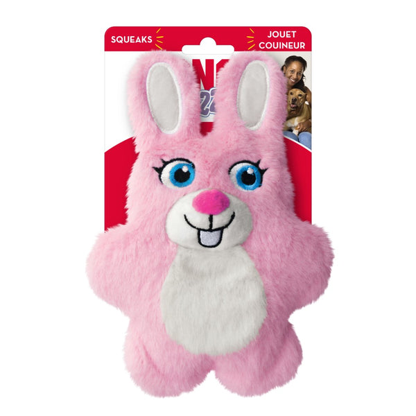 KONG Snuzzles Kiddos Bunny Dog Toy, Pink