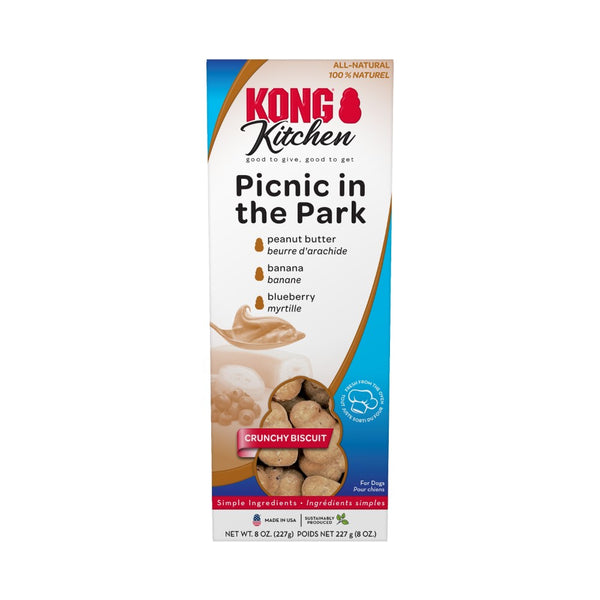 KONG Kitchen Picnic in the Park Crunchy Biscuit Dog Treats