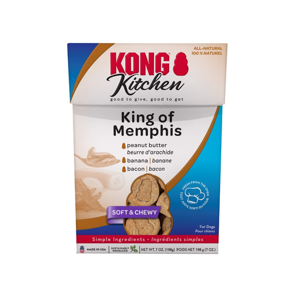 Gâteries pour chiens KONG Kitchen King of Memphis Soft & Chewy