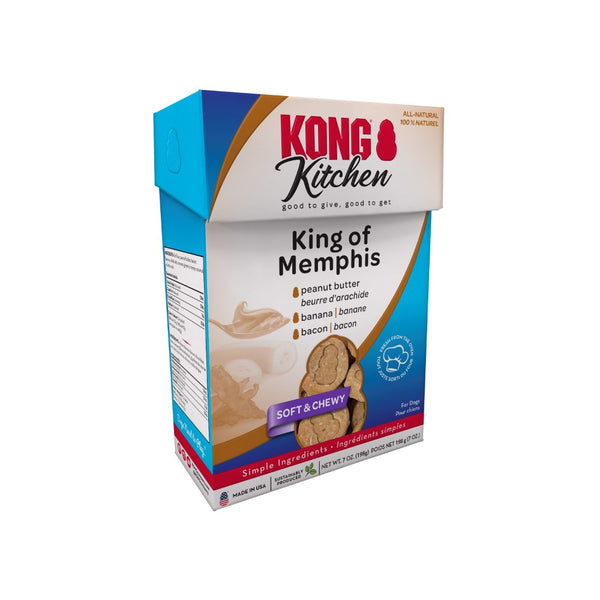 Gâteries pour chiens KONG Kitchen King of Memphis Soft & Chewy