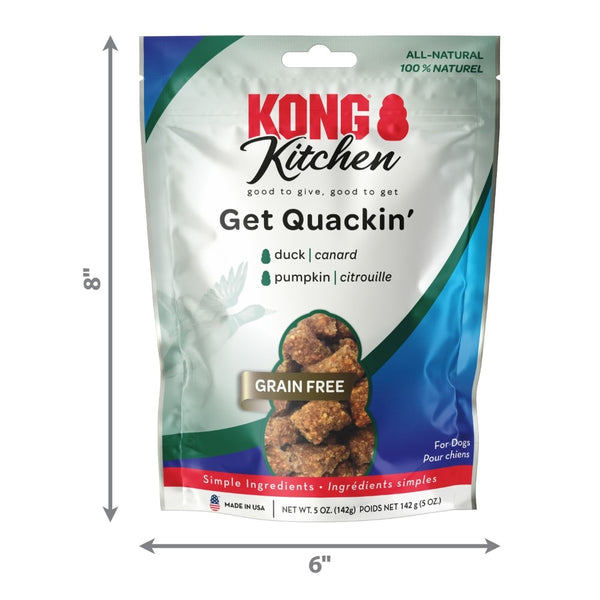 KONG Kitchen Get Quackin' Grain-Free Gâterie pour chien