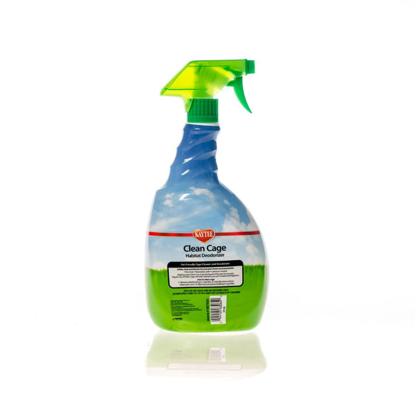 Kaytee Clean Cage Small Animal Habitat Deodorizer Spray, 32-oz bottle