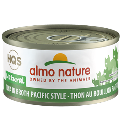 Almo Nature HQS Natural Tuna in Broth Pacific Style Adult Grain-Free Wet Cat Food