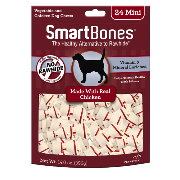 SmartBones Classic Chicken Dog Treats