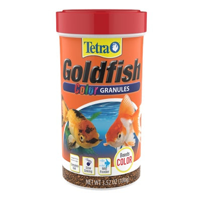 Tetra GoldFish Color Granulés Nourriture pour poissons rouges, 3,52 oz