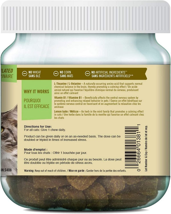 Pet Naturals Calming Chews for Cats, 80-count