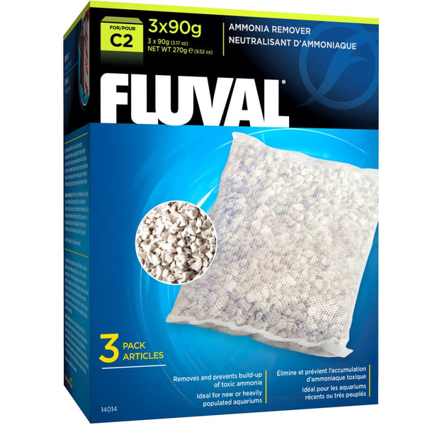 Fluval C2 Ammonia Remover Filter Media, 3-count