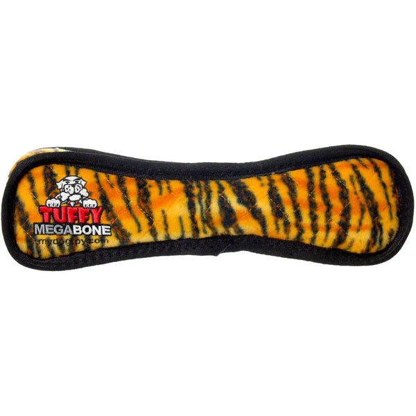 Tuffy Mega Bone Dog Toy, Tiger