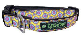 CycleDog Plastic- Yellow Purple SpaceDots-Medium