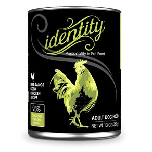 Identity Dog 95% Free-Range Cobb Chicken Recipe Wet Dog Food