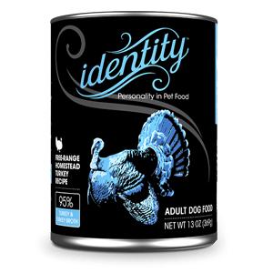 Identity Dog 95% Free-Range Heritage Turkey Recipe Wet Dog Food