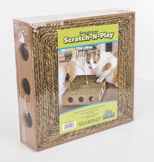 Ware Seagrass Scratch 'n Play Interactive Cat Toy