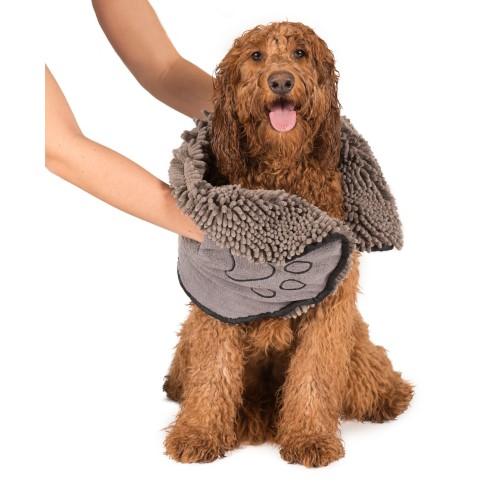Dog Gone Smart Dirty Dog Shammy Towel, Grey