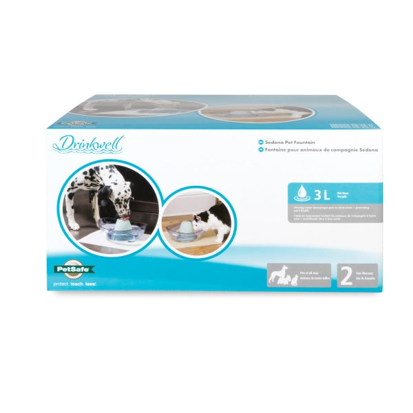 PetSafe Drinkwell Sedona Pet Fountain, 3-Liter