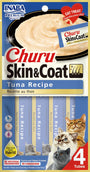 INABA Churu Skin & Coat Tuna Grain-Free Cat Treats