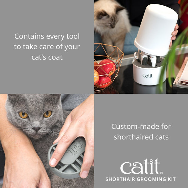 Catit Shorthair Cat Grooming Kit
