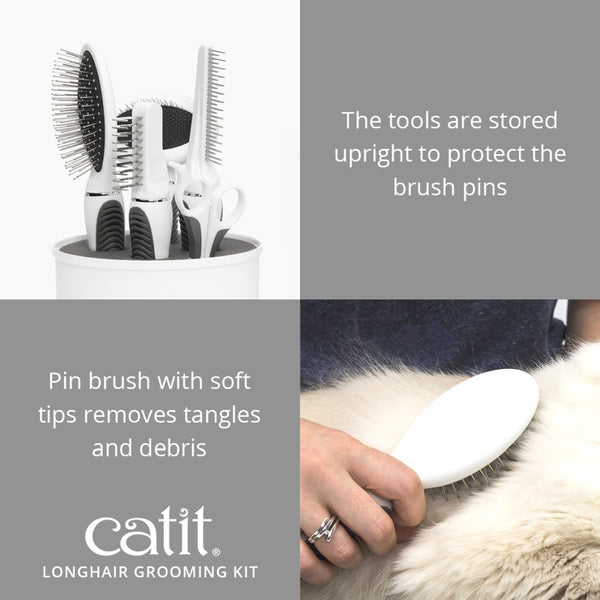 Catit Longhair Cat Grooming Kit