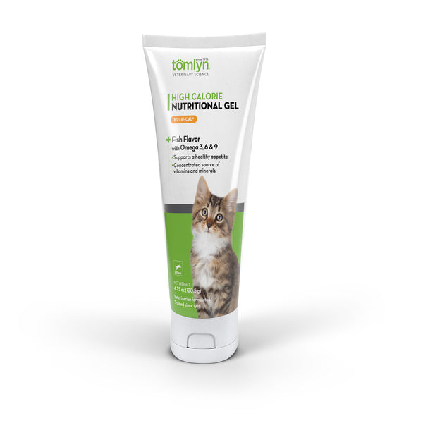Tomlyn Nutri-Cal Supplément diététique pour chaton à haute teneur en calories, tube de 4,25 oz