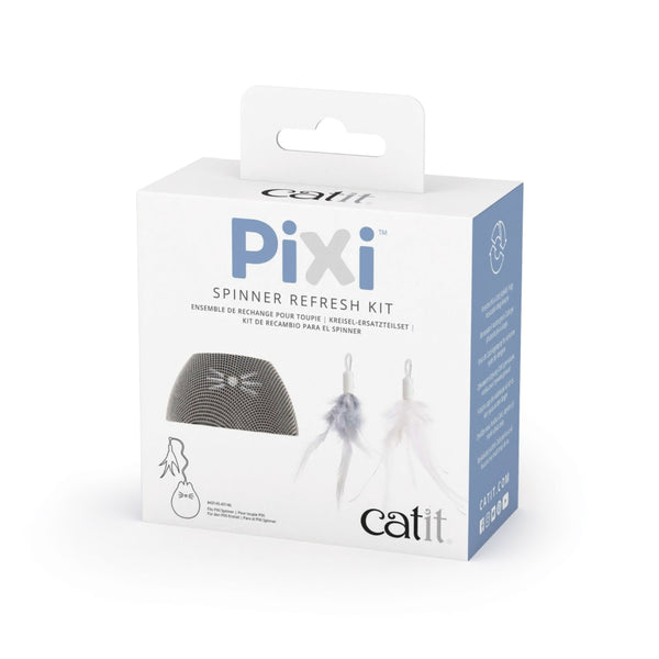 Catit PIXI Kit de rafraîchissement Spinner, argenté