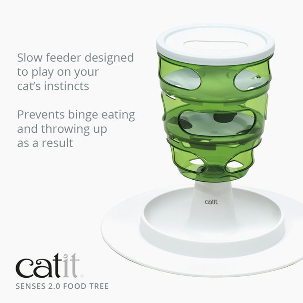 Catit Senses 2.0 Food Tree Cat Feeder