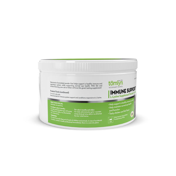 Tomlyn Immune Support L-Lysine Powder Cat Supplement, 3.5-oz