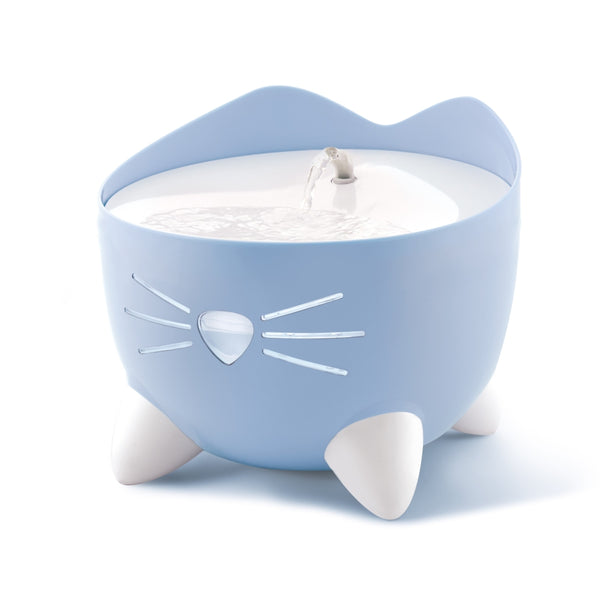Catit PIXI Cat Drinking Fountain, Light Blue