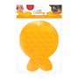 Catit Creamy Lickable Cat Treat Feeding Mat, Fish Shape