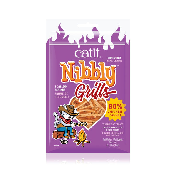 Catit Nibbly Grills Chicken & Scallop Cat Treats