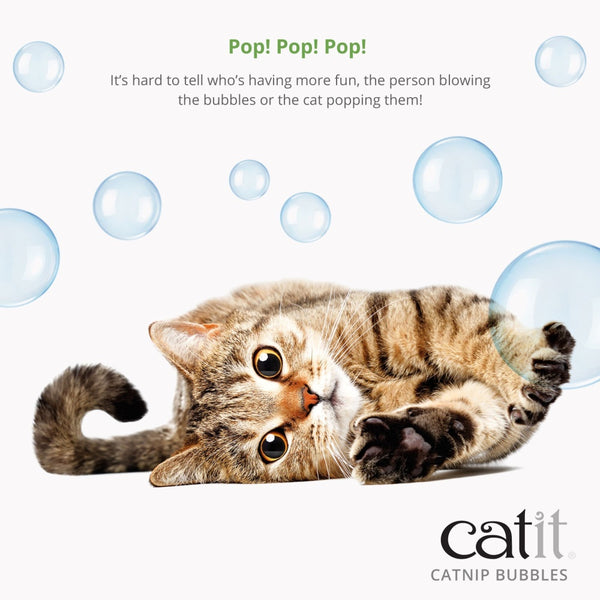 Catit Catnip Bubbles Cat Toy