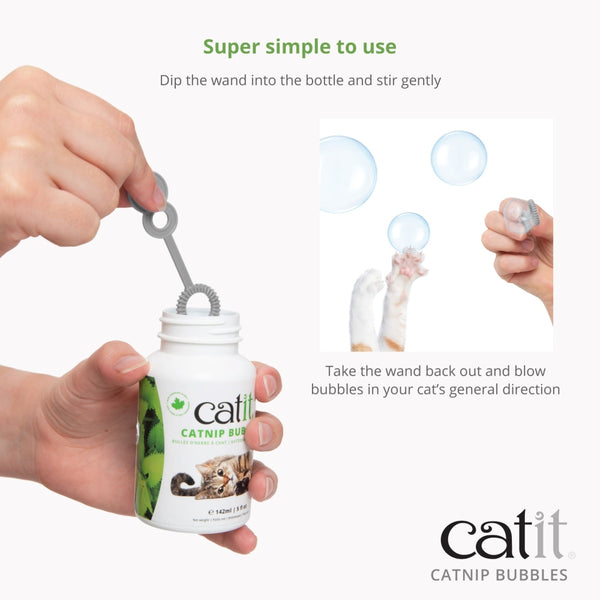 Catit Catnip Bubbles Cat Toy