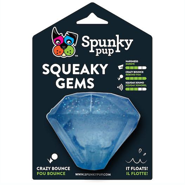 Spunky Pup Jouet diamants couineurs Gems pour chien