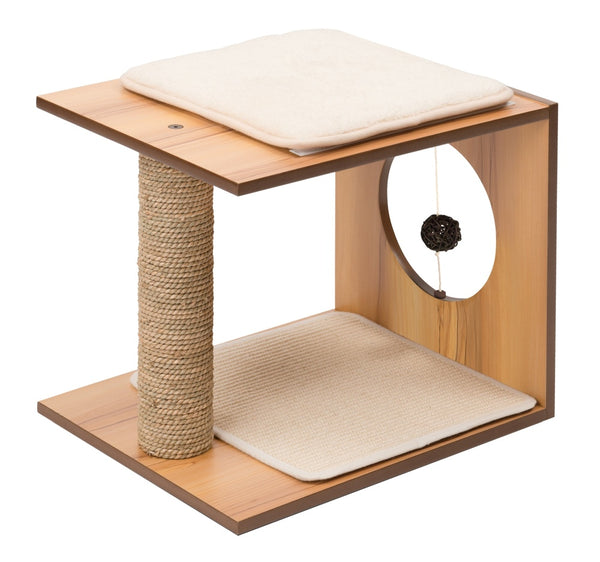 Catit Vesper Stool Cat Tree, Walnut