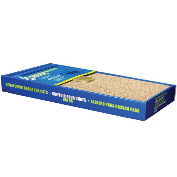 Catit Wide Scratching Board with Catnip for Cats