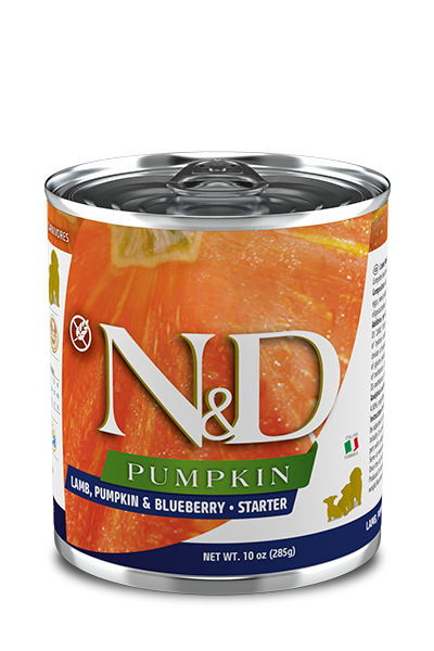 Farmina N&D Pumpkin, Lamb & Blueberry Starter Wet Dog Food