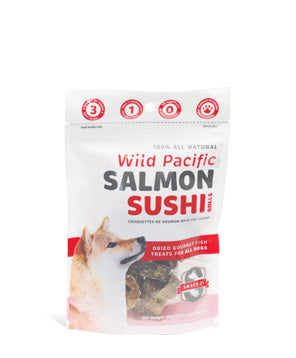 Snack 21 Salmon Sushi Rolls for Dogs, 1.27-oz