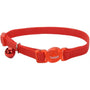 Safe Cat Collier pour chat en nylon réglable à rupture, rouge, 12 po