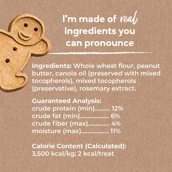 Buddy Biscuits Petites friandises cuites au four au beurre de cacahuète, boîte de 8 oz