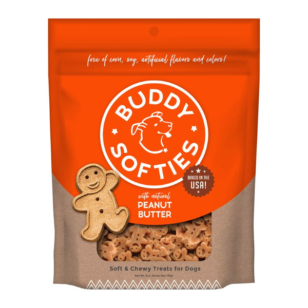 Buddy Biscuits with Peanut Butter Soft & Chewy Dog Treats