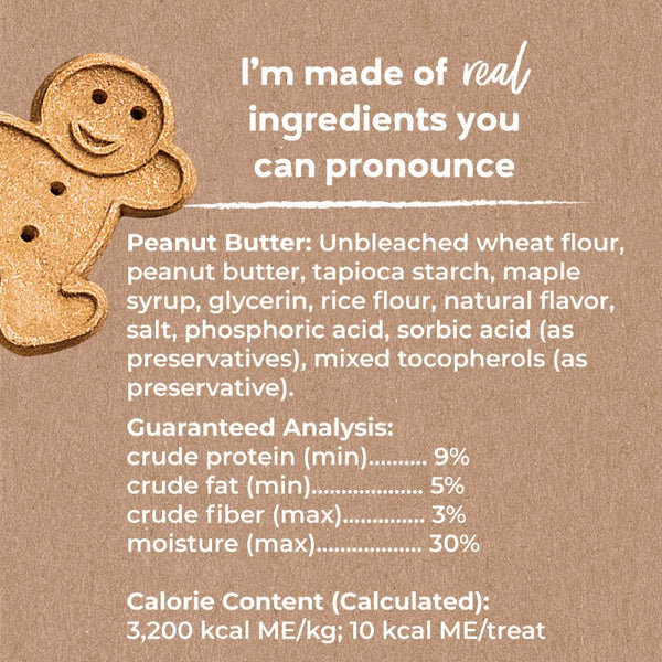 Buddy Biscuits with Peanut Butter Soft & Chewy Dog Treats