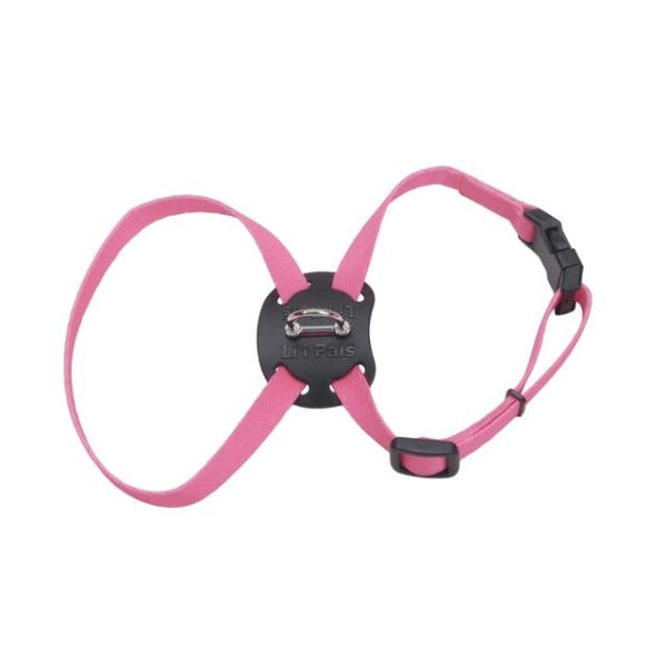 Li'l Pals Harnais pour chien réglable, 5/16 po x 6-10 po, Rose néon
