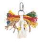 HARI Smart Play Parrot Toy, Leather Kabob