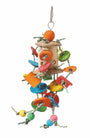 HARI Smart Play Parrot Toy, Coconut Merry Go Round