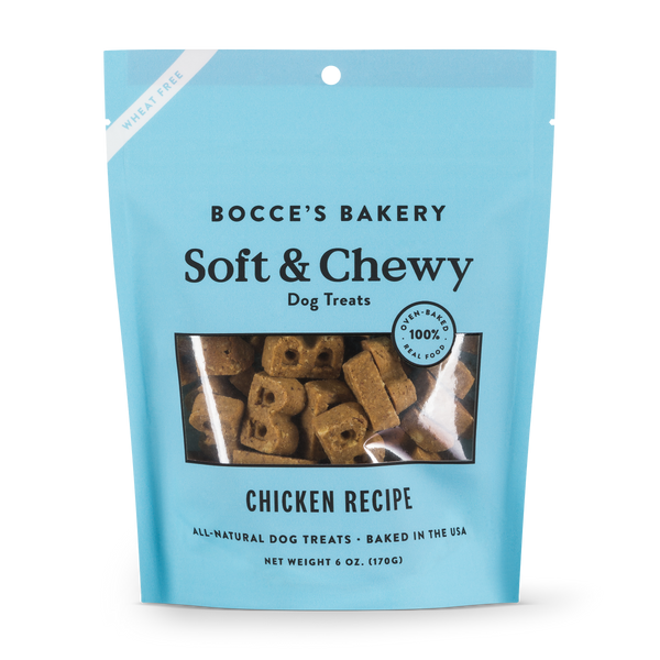 Friandises pour chien au poulet moelleuses et tendres Bocce's Bakery 6 oz