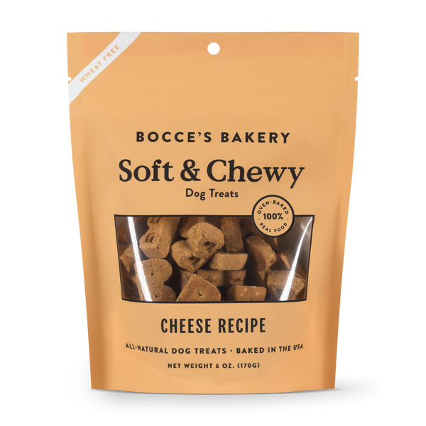 Bocce's Bakery Soft & Chewy Friandises pour chiens au fromage, 170-gram