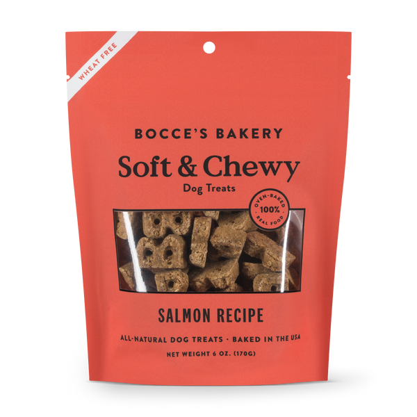 Bocce's Bakery Friandises molles et moelleuses au saumon pour chien 6-oz